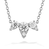 Hearts On Fire Aerial Triple Diamond Necklace - Dracakis Jewellers